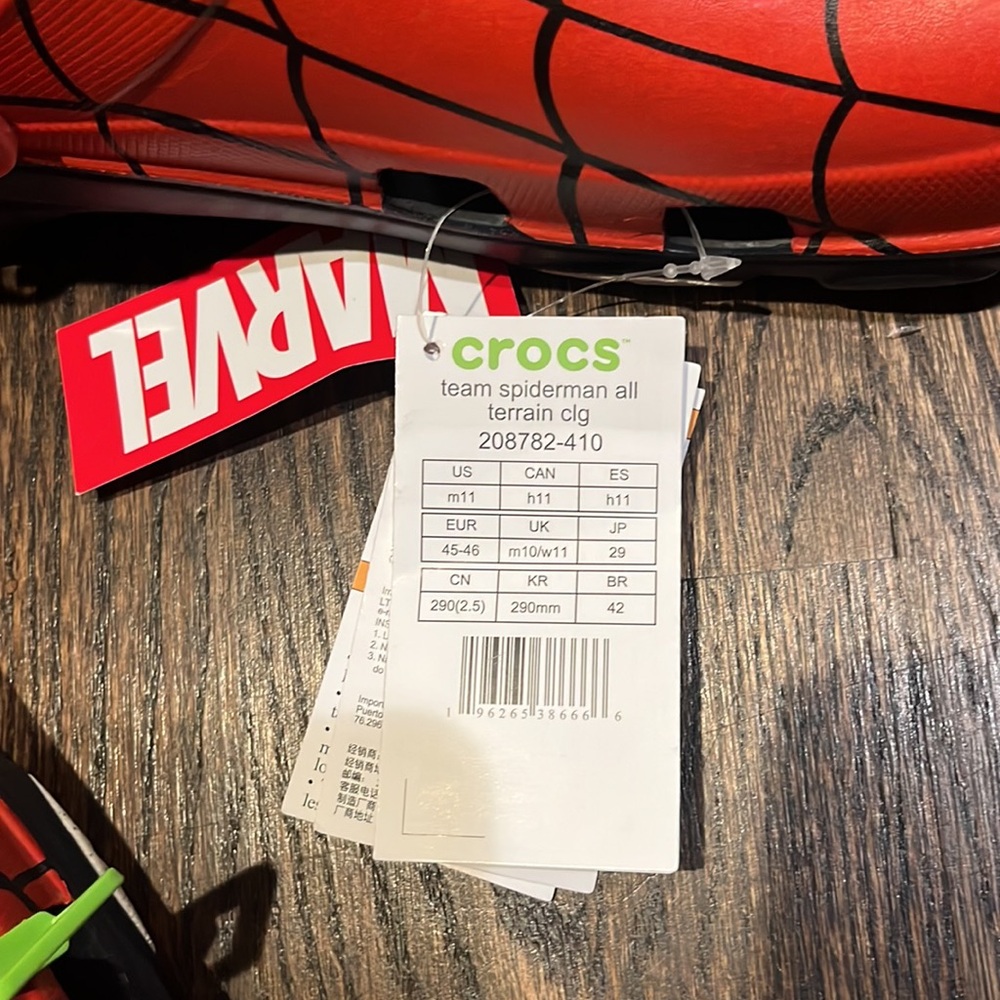 Crocs x Spider Man Mens Clogs - Picture 5 of 5